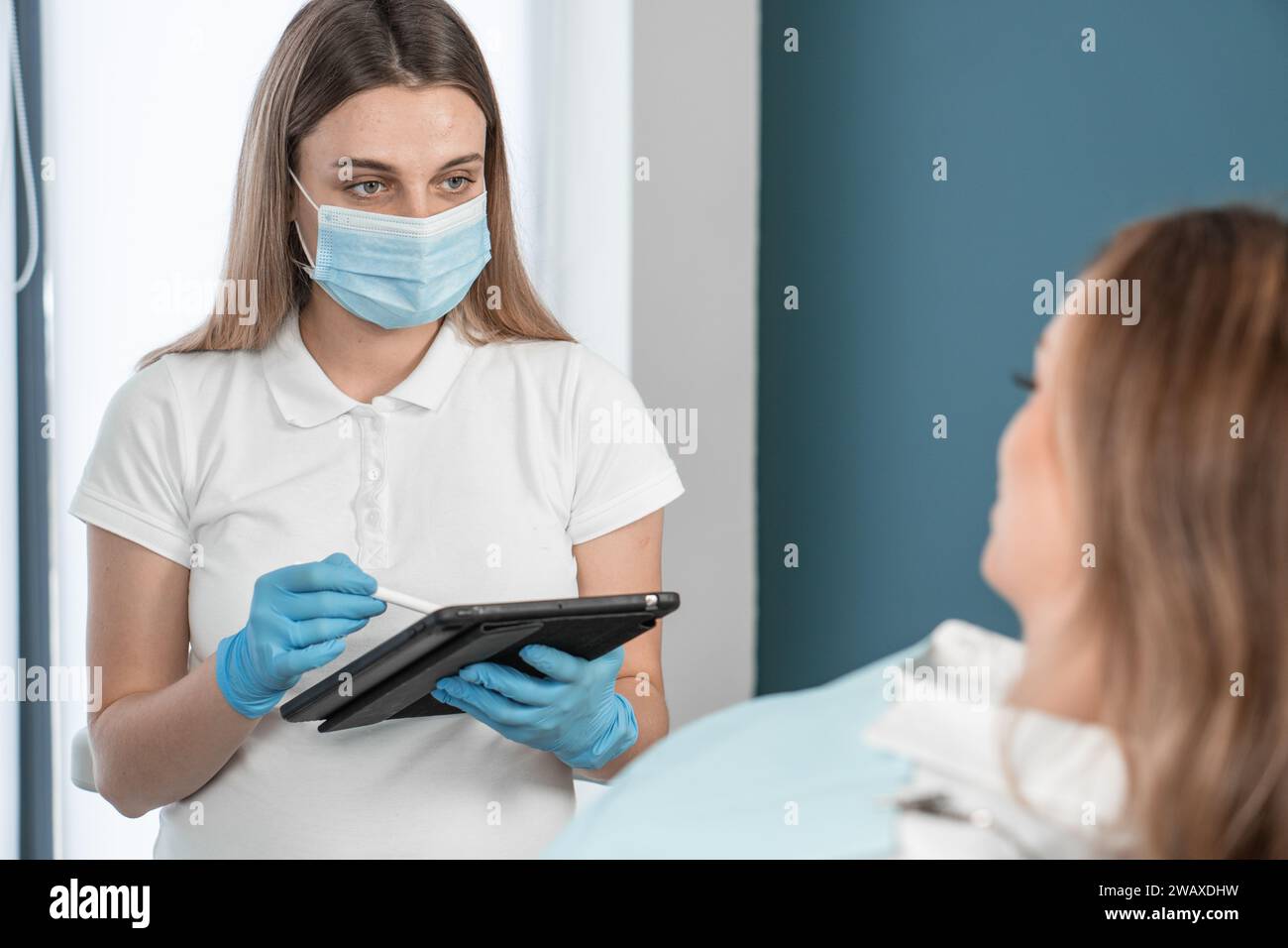 A female dentist who impresses with her professionalism and