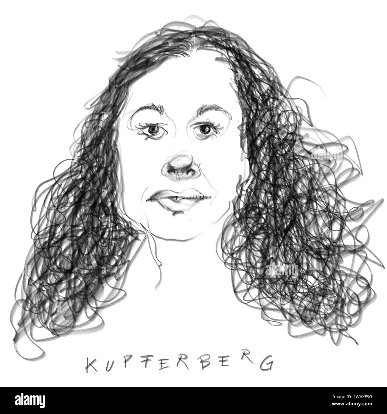 Shelly kupferberg character sketch hi-res stock photography and images ...
