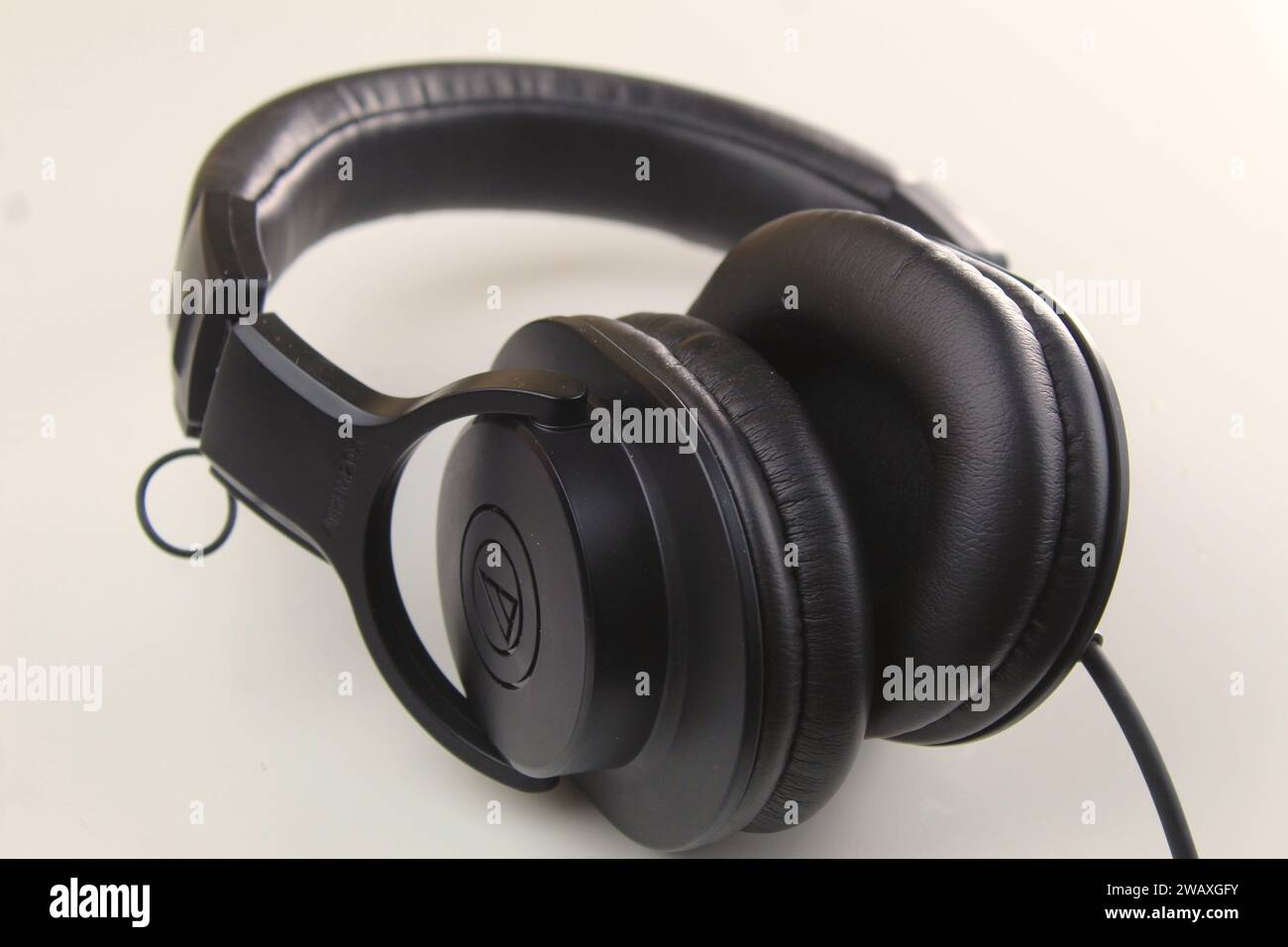 Dublin, Ireland January 4th 2024 A photo of a pair of black Audio