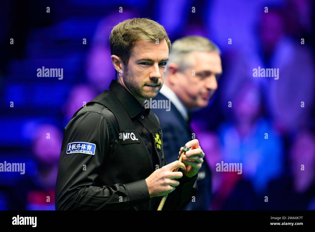 LONDON, UNITED KINGDOM. 07th Jan, 2024. Jack Lisowski during the 2024 MrQ Masters at Alexandra