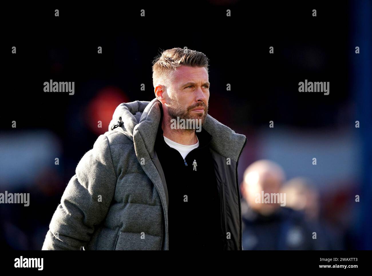Luton Town manager Rob Edwards ahead of the Emirates FA Cup Third Round