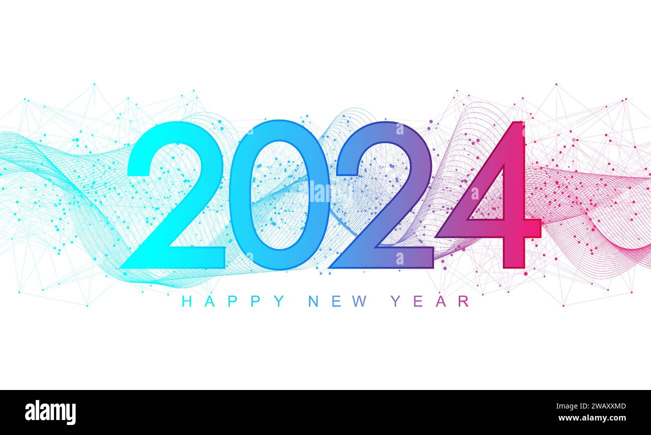 Christmas poster template 2025 in the style of new digits electronic