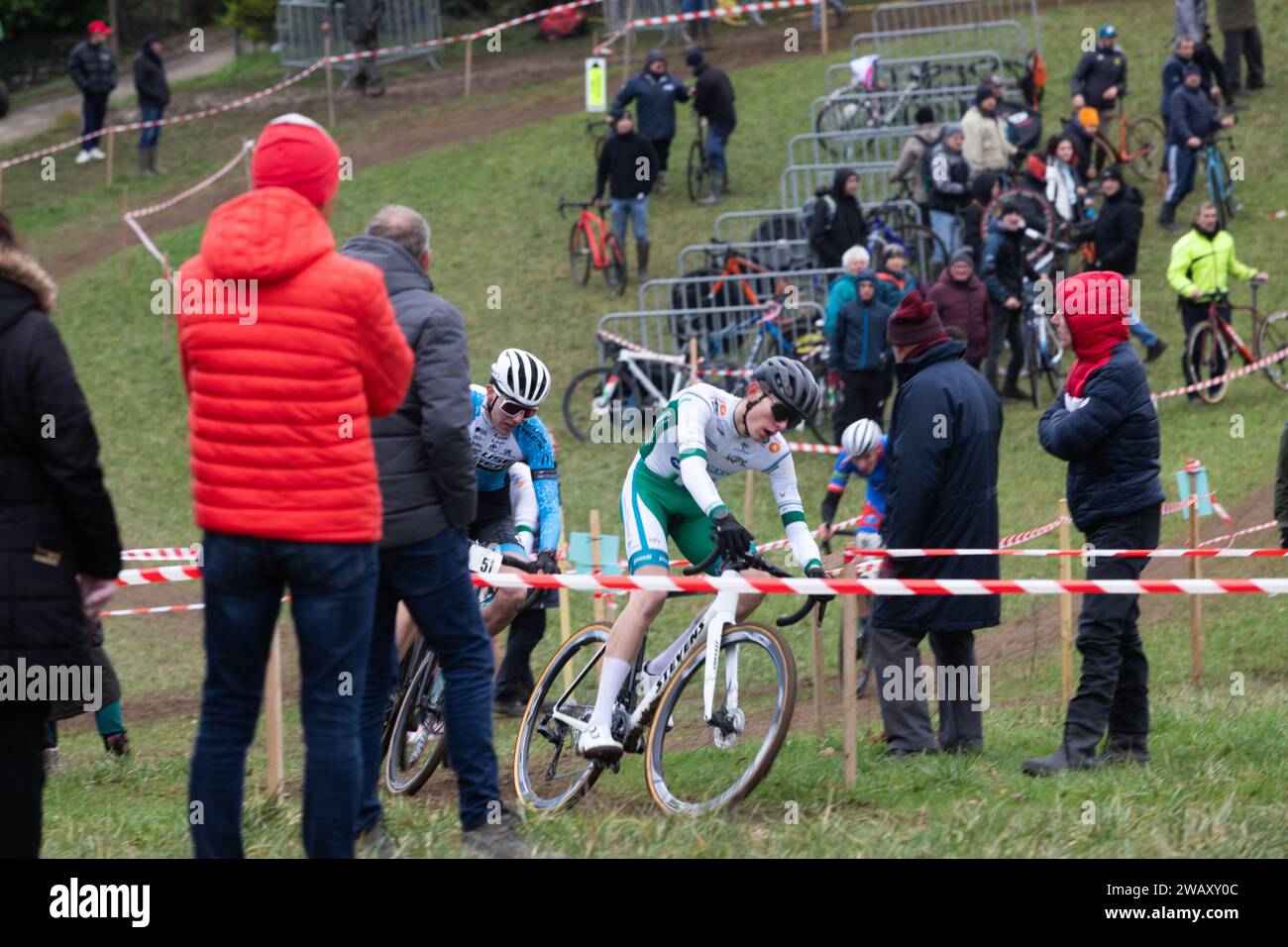 Championnat régional cyclo cross 2024 charente Stock Photo Alamy
