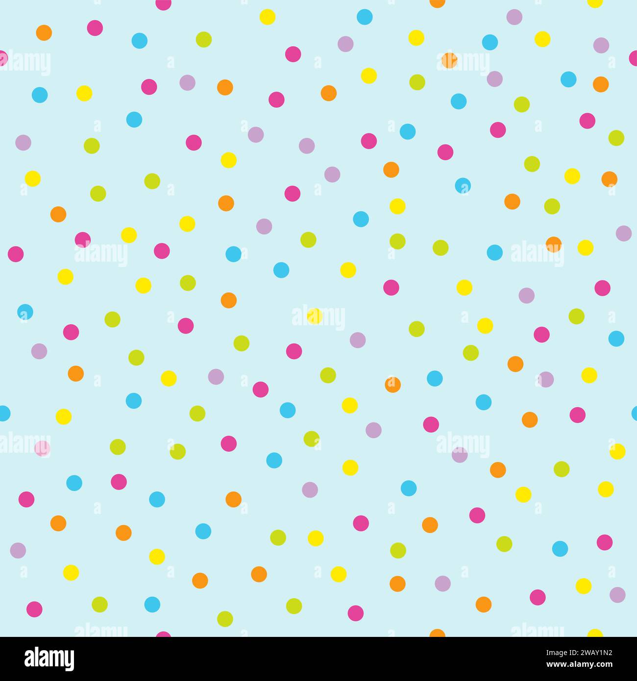 Celebration Colorful Confetti, Seamless pattern Stock Vector