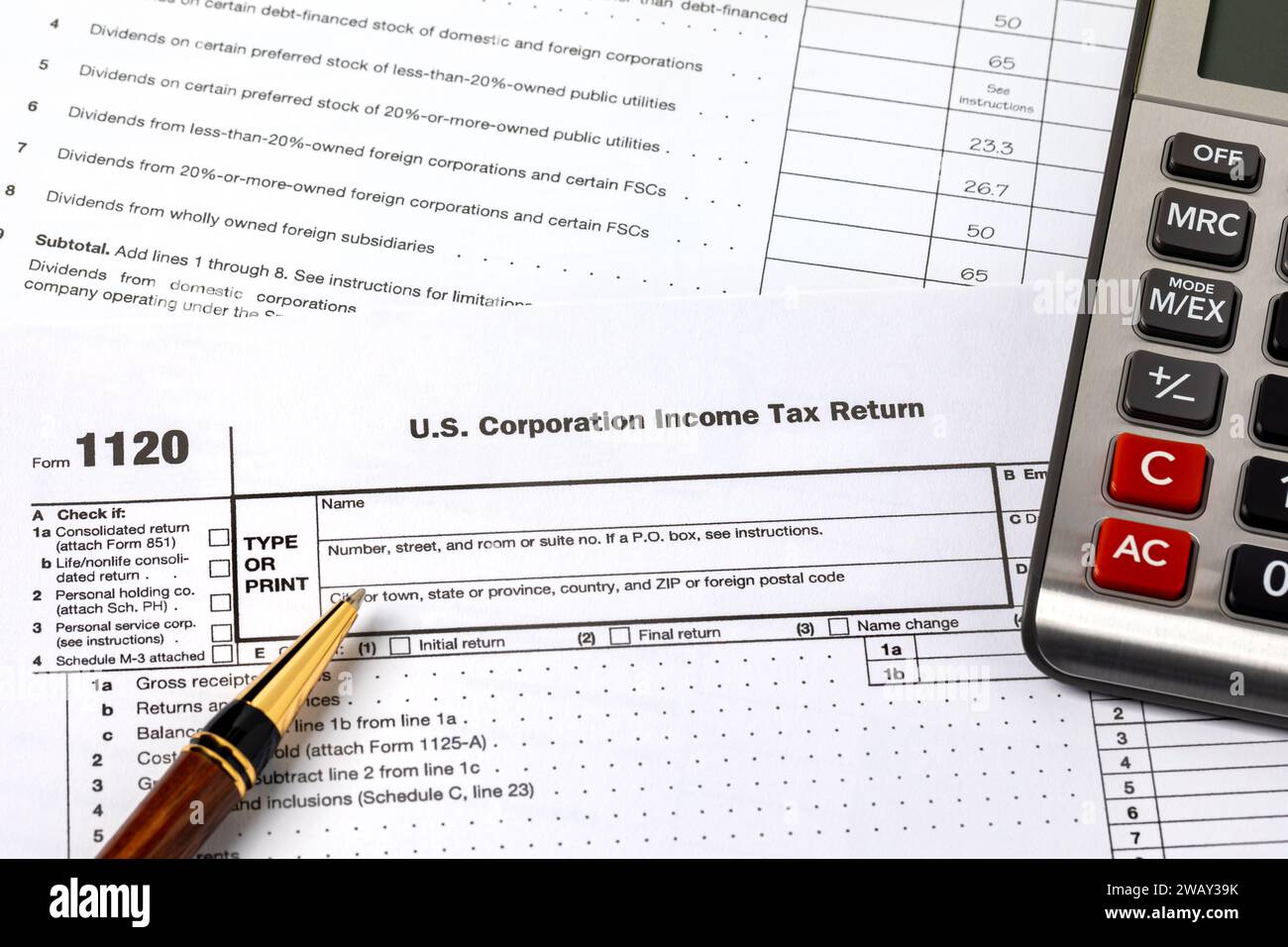 Irs tax code hi-res stock photography and images - Alamy