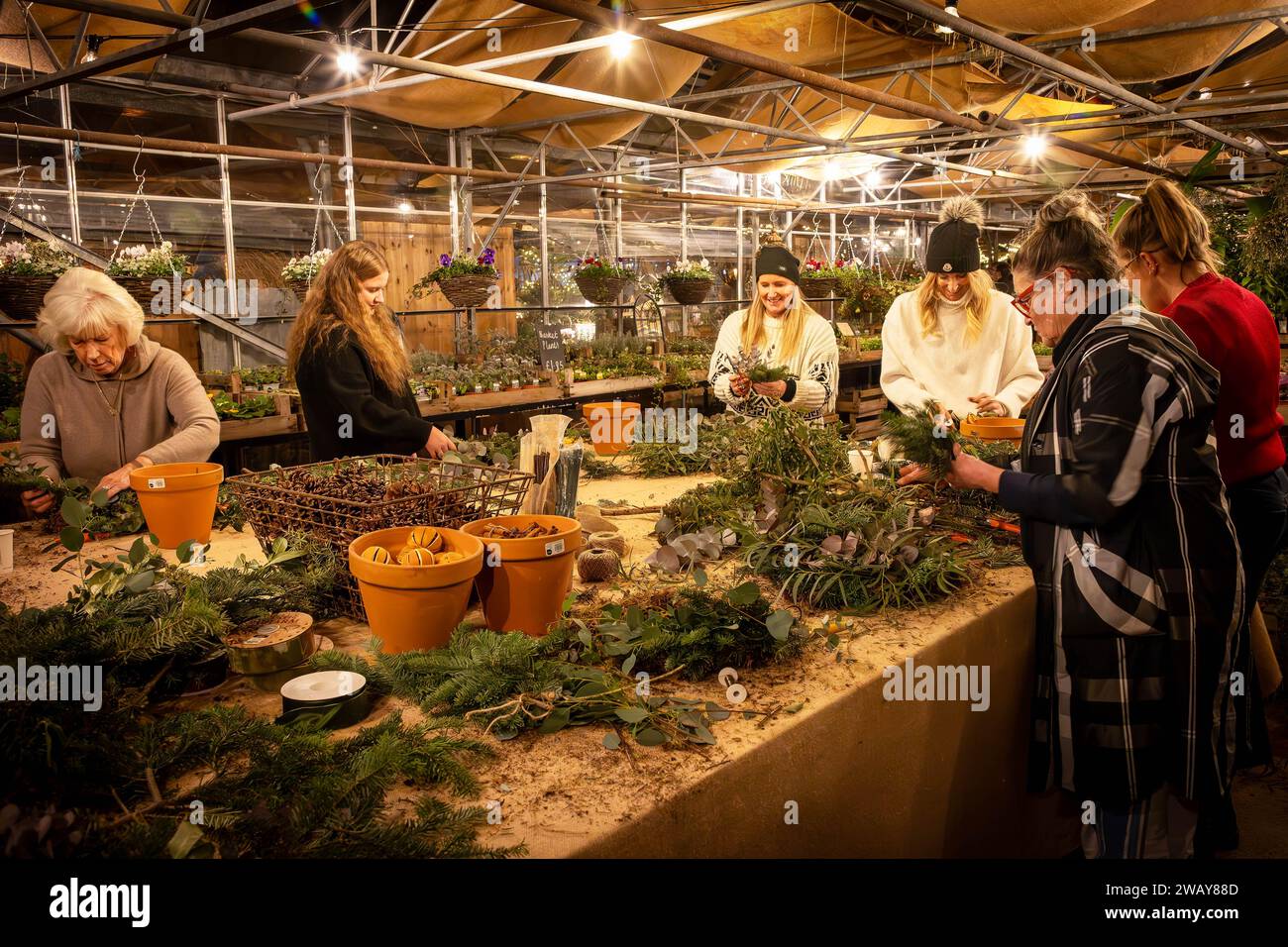 Primrose Hil Nursery and Garden Centre near Warrington, Cheshire. A