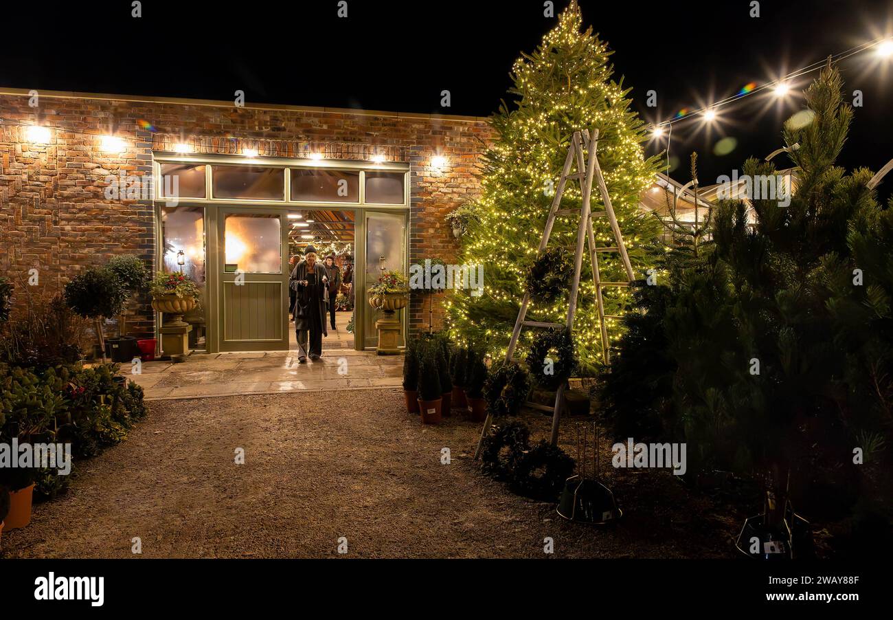 Primrose Hil Nursery and Garden Centre near Warrington, Cheshire. A ...