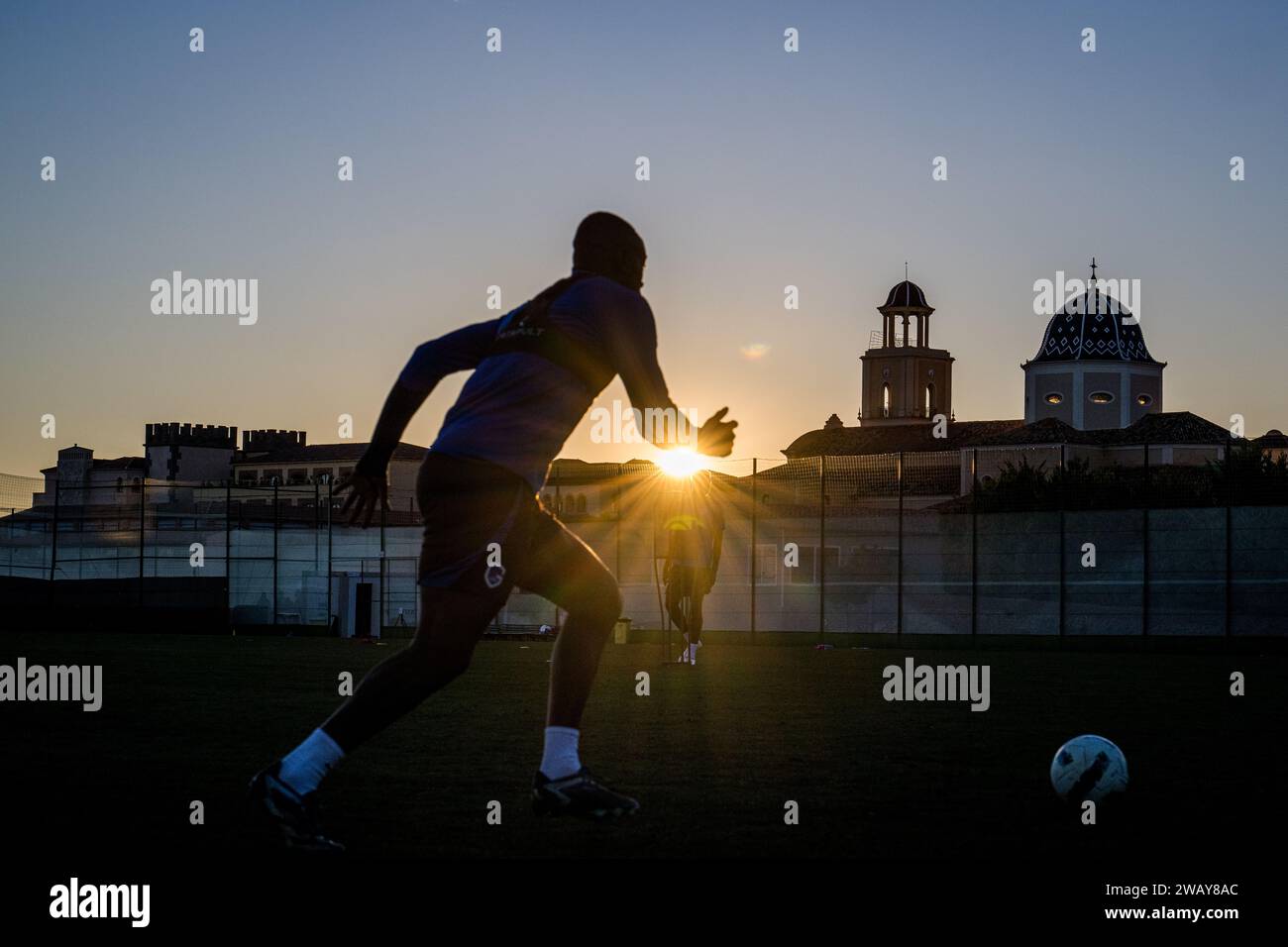 Benidorm, Spain. 07th Jan, 2024. Genk's player pictured during a