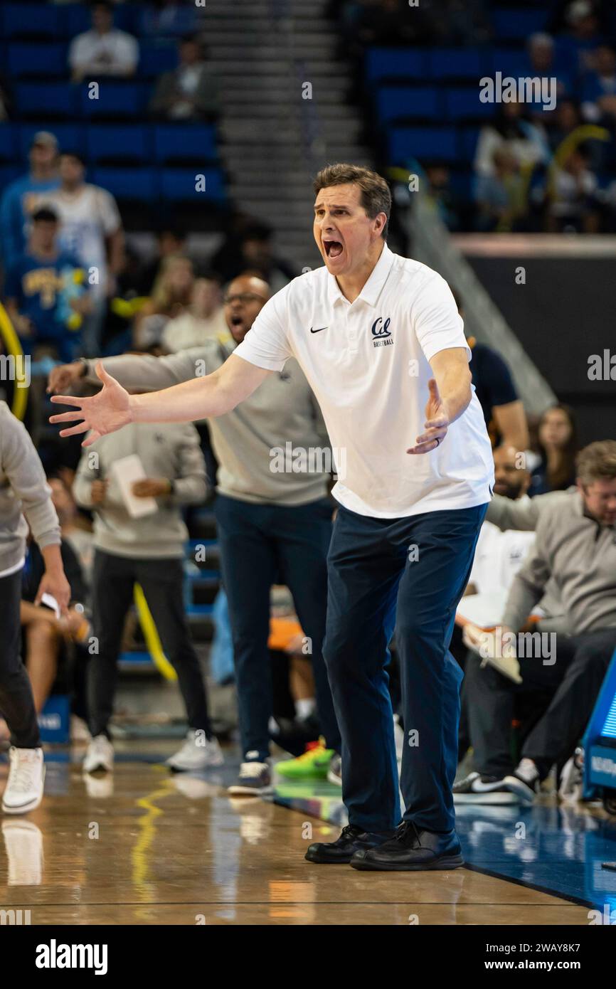 California Golden Bears head coach Mark Madsen during a NCAA basketball