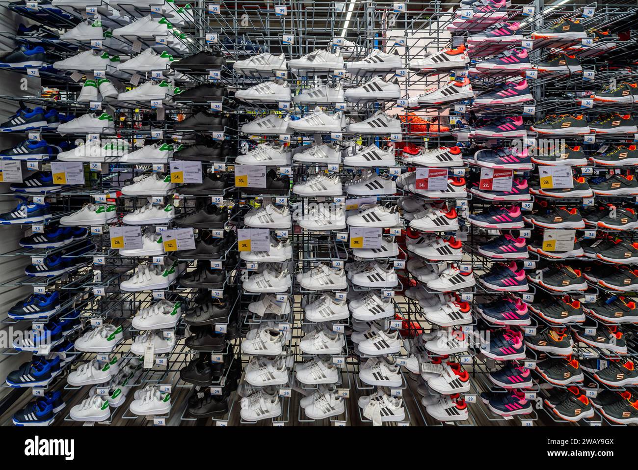 Adidas shoes display hi-res stock photography and images - Alamy