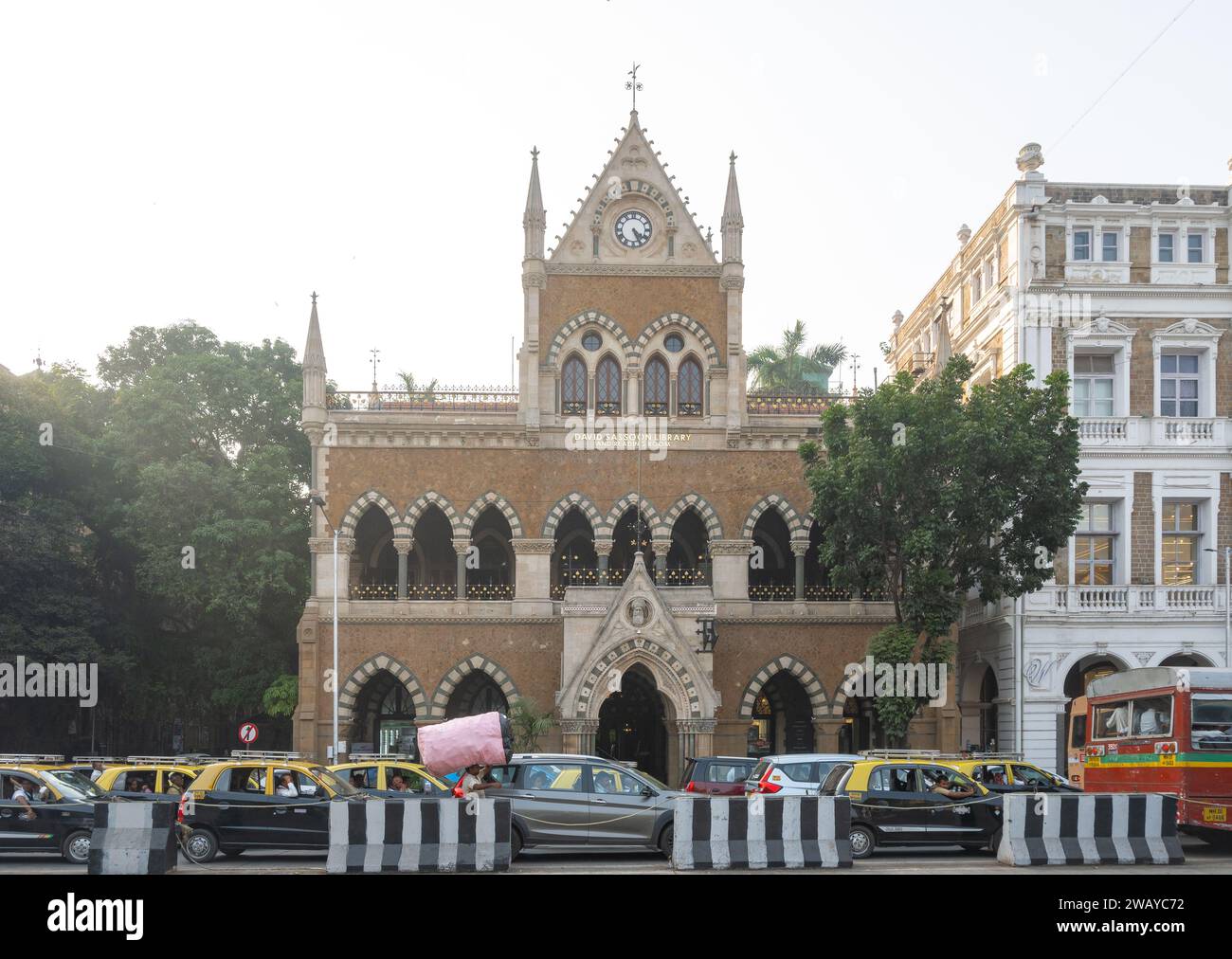 Mumbai, Maharashtra, India, David Sassoon Library and Reading Room in Mumbai, Editorial only. Stock Photo