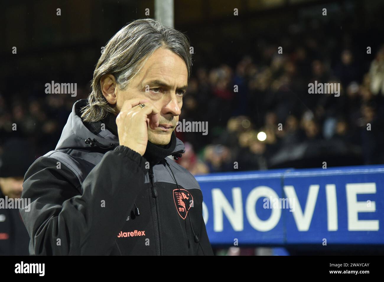 Salerno, Italy. 07th Jan, 2024. Filippo Inzaghi Coach of US Salernitana 1919 during the Serie A match between US Salernitana 1919 vs Juventus FC at Stadio Arechi Credit: Independent Photo Agency/Alamy Live News Stock Photo