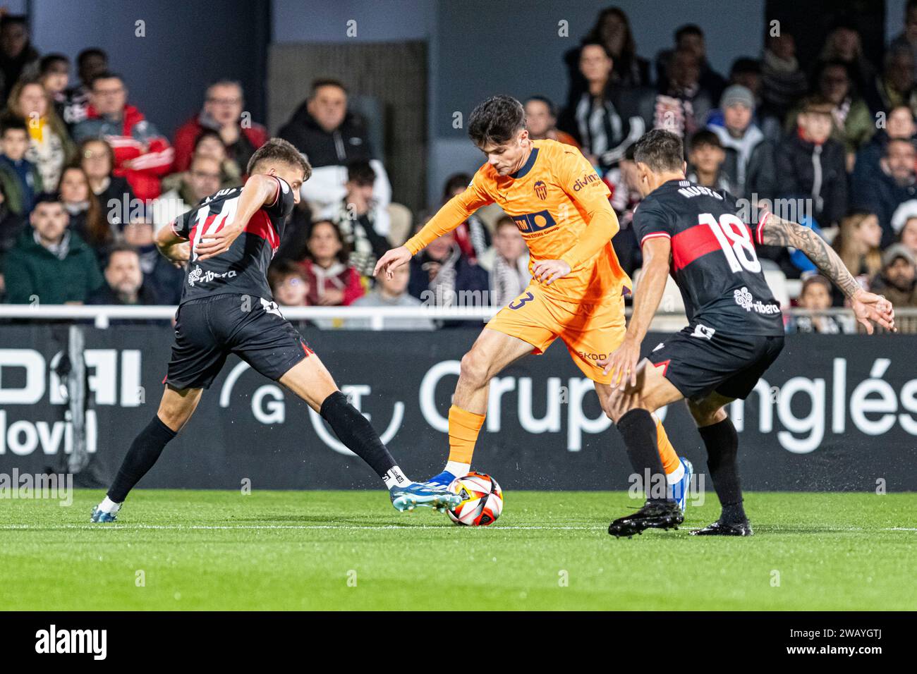 Cartagena, Spain. 7th January 2024. 16th Copa del Rey football between