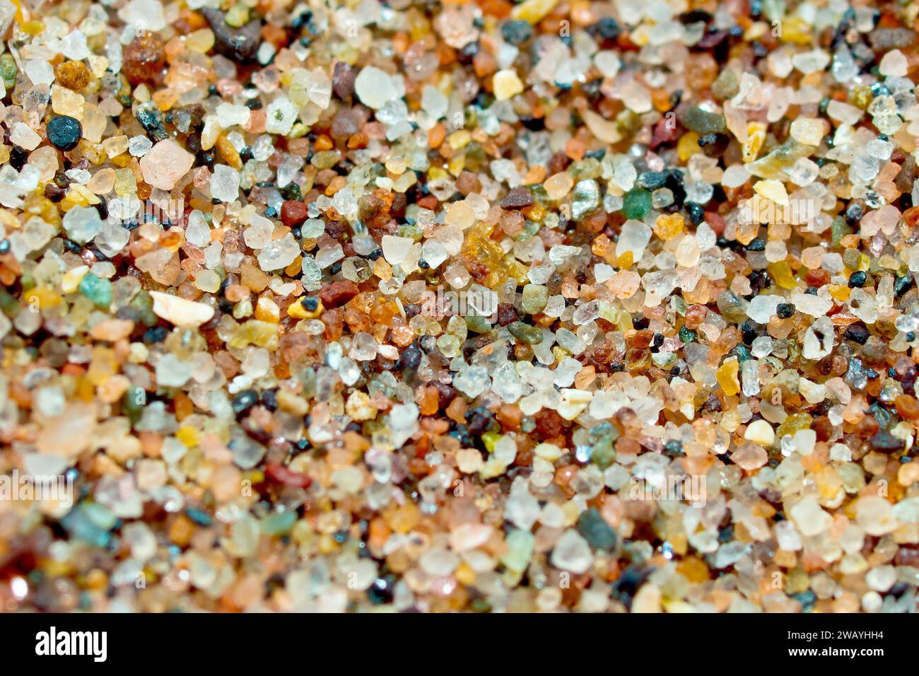 Colorful grains of sand hi-res stock photography and images - Alamy