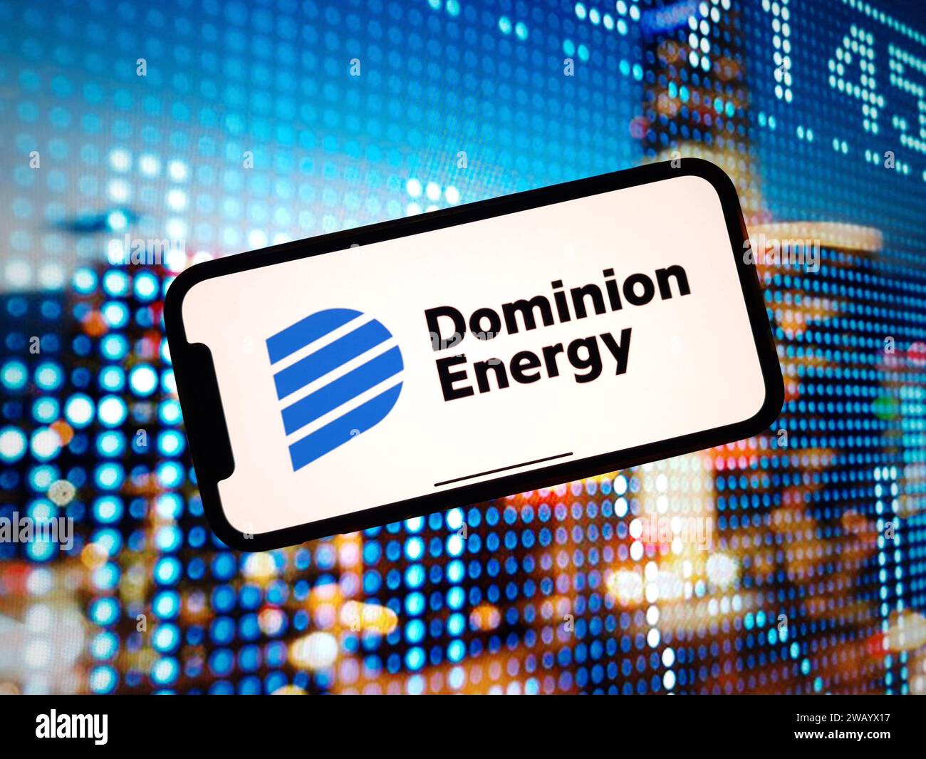 Konskie, Poland January 07, 2024 Dominion Energy company logo