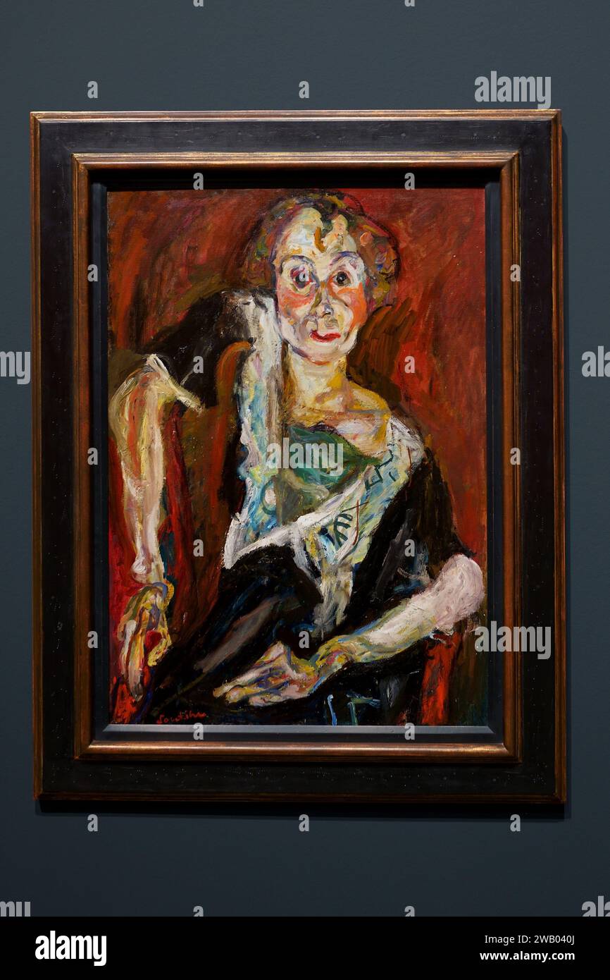 Chaim Soutine was a French of the School of Paris, who made a major ...