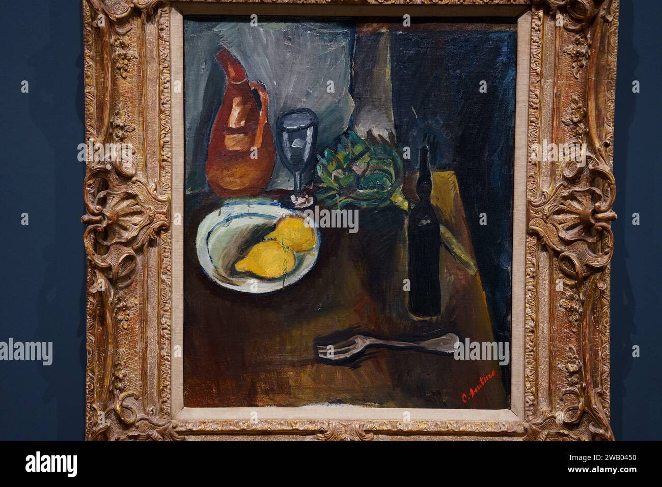 Chaim Soutine was a French of the School of Paris, who made a major ...