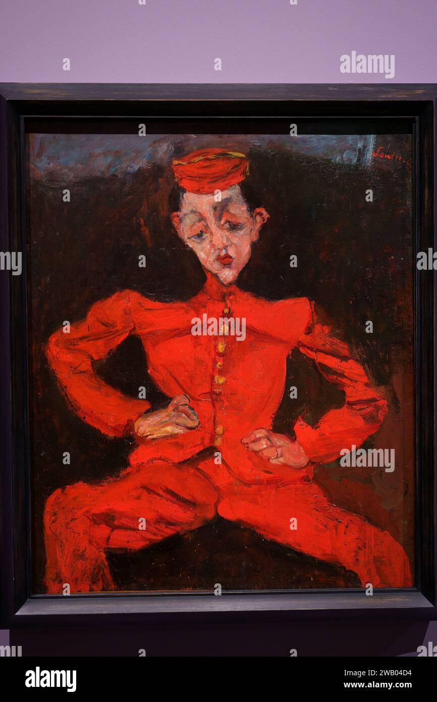 Chaim Soutine was a French of the School of Paris, who made a major ...