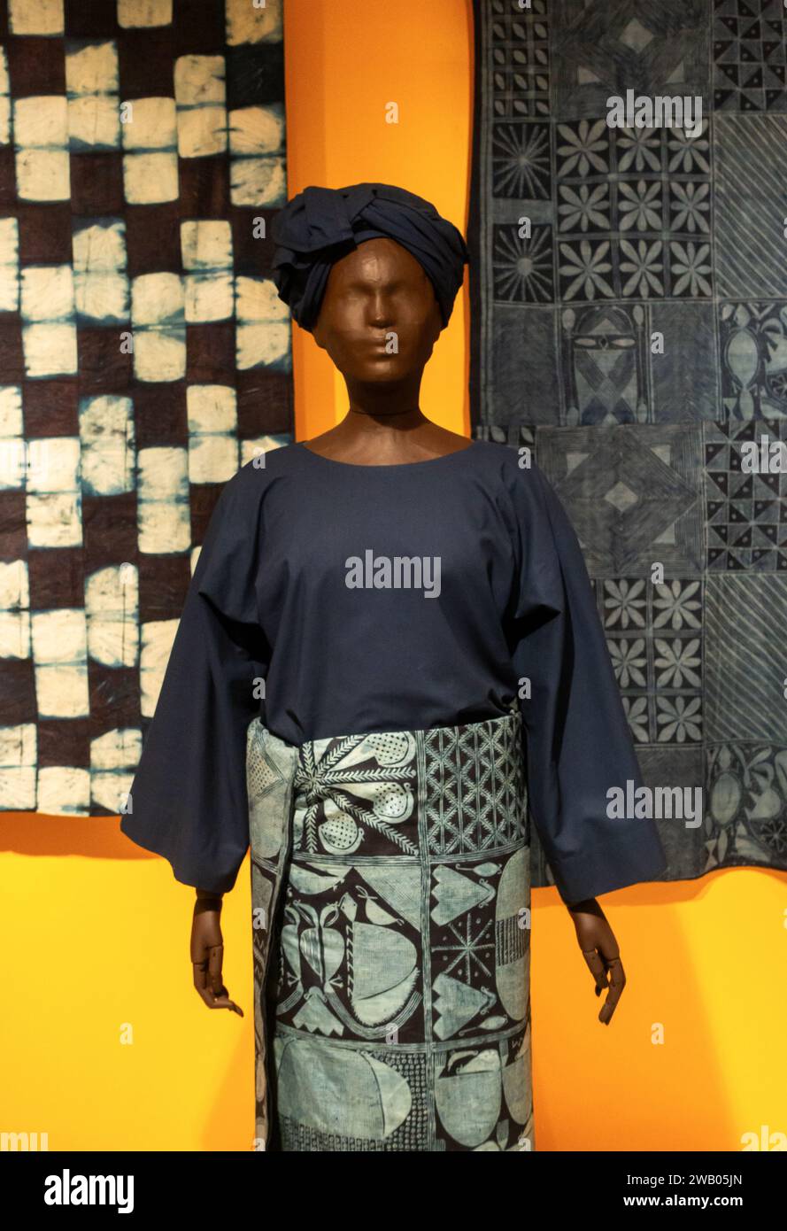 Africa Fashion exhibition at the Brooklyn Museum in Brooklyn NYC Stock