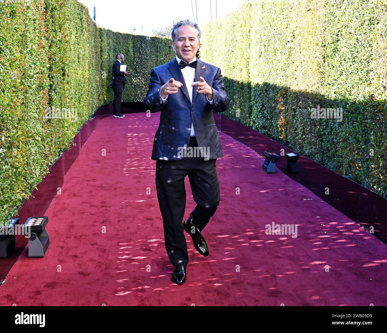 John Ortiz . at the 81st Golden Globe Awards held at the Beverly Hilton Hotel on January 7, 2024 in Beverly Hills, California. Credit: PMC/Alamy Live News Stock Photo