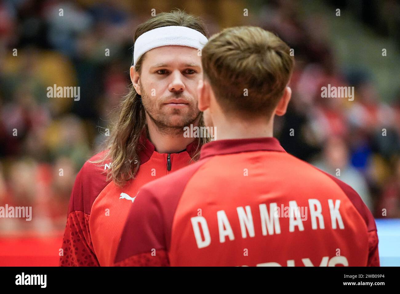 Odense, Denmark. 07th Jan, 2024. Mikkel Hansen of Denmark seen at the