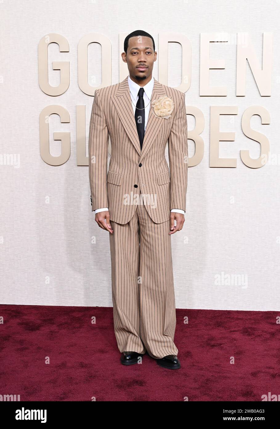 Tyler James Williams at the 81st Golden Globe Awards held at the