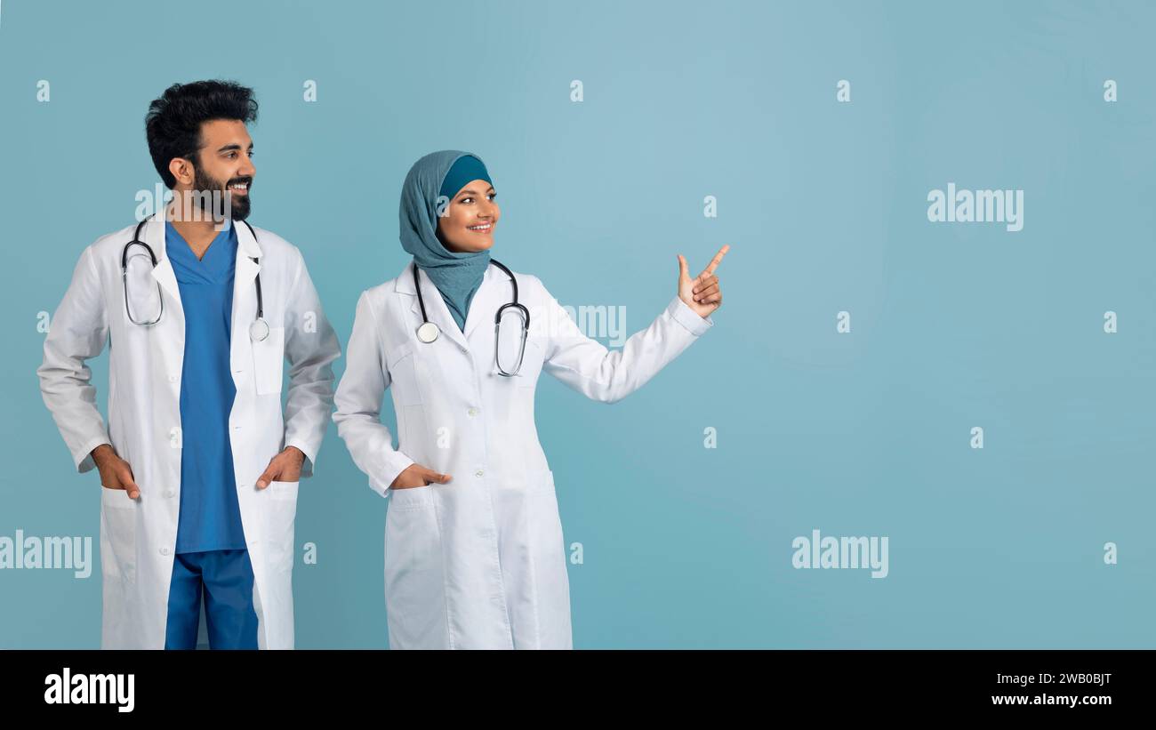 Muslim woman nurse blue hi-res stock photography and images - Alamy