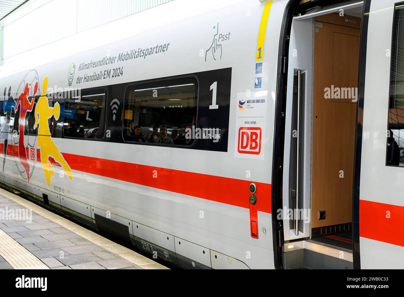 Duesseldorf, Deutschland 10. Mai 2023 EHF EM 2024 Präsentation ICE