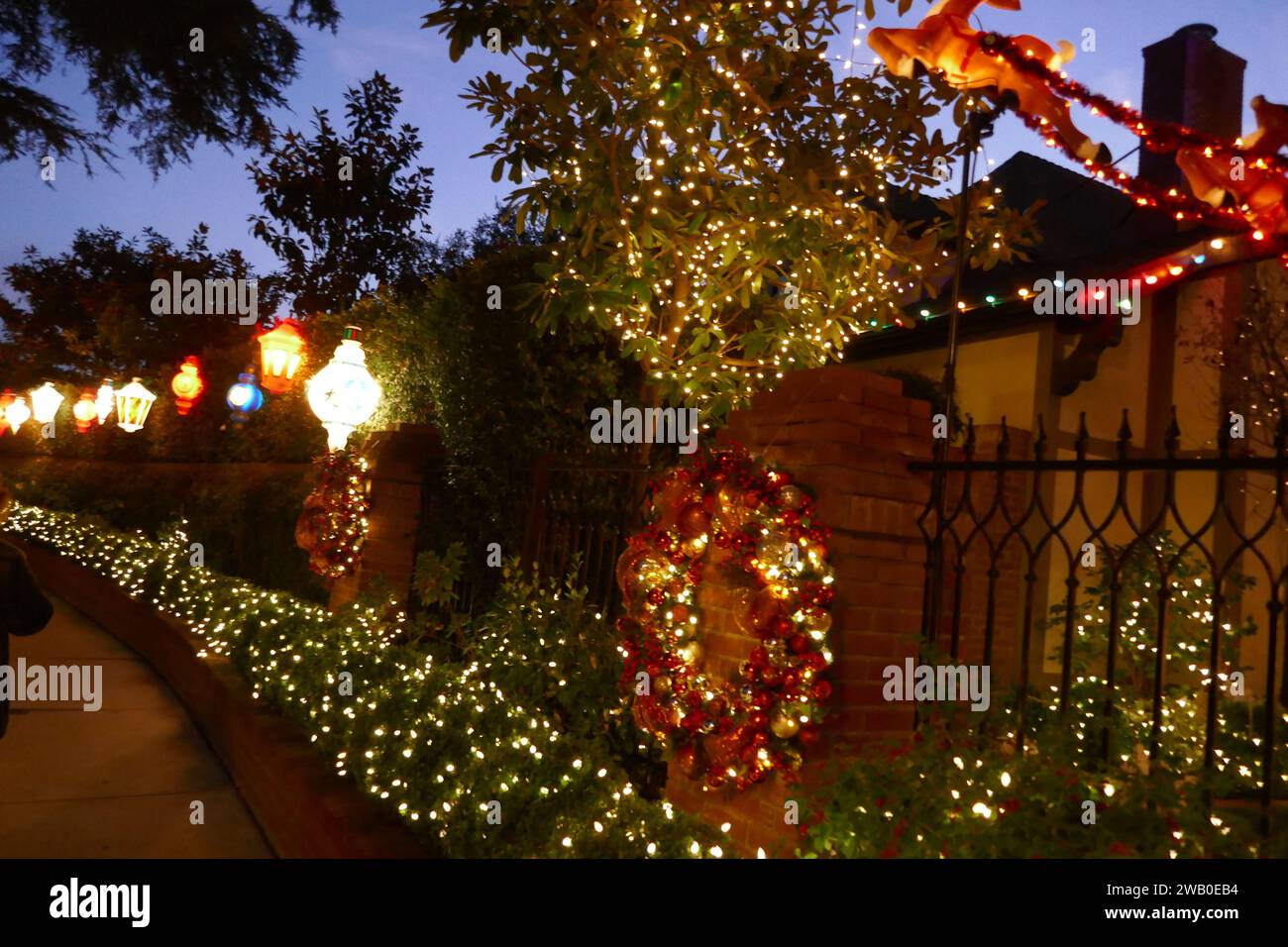 Toluca Lake, California, USA 29th December 2023 A general view of
