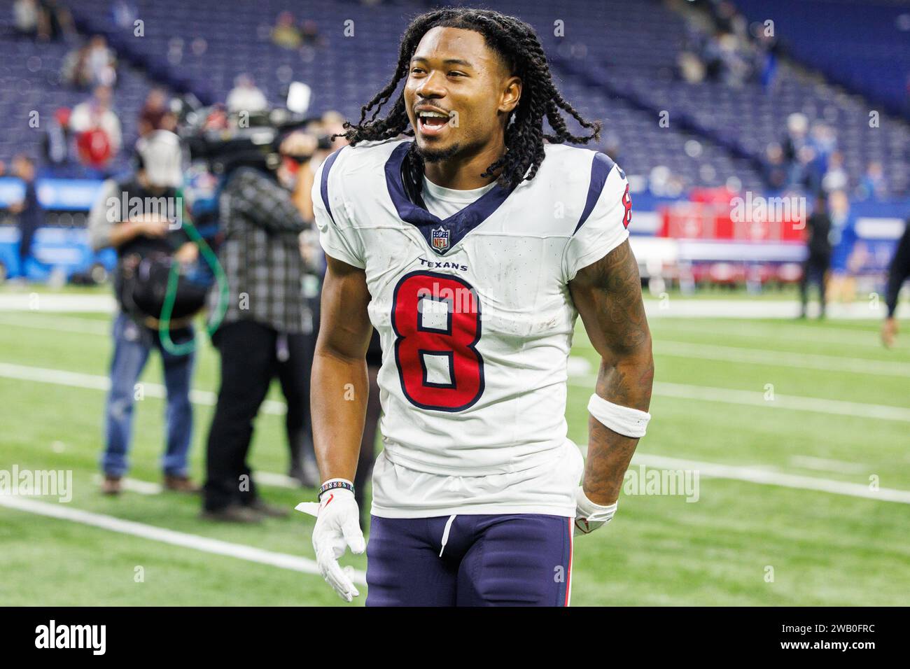 January 06, 2024 Houston Texans wide receiver John Metchie III (8