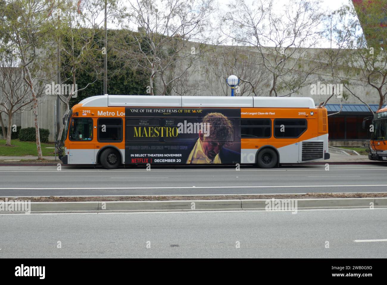 Los Angeles, California, USA 1st January 2024 Maestro Bus with Bradley ...