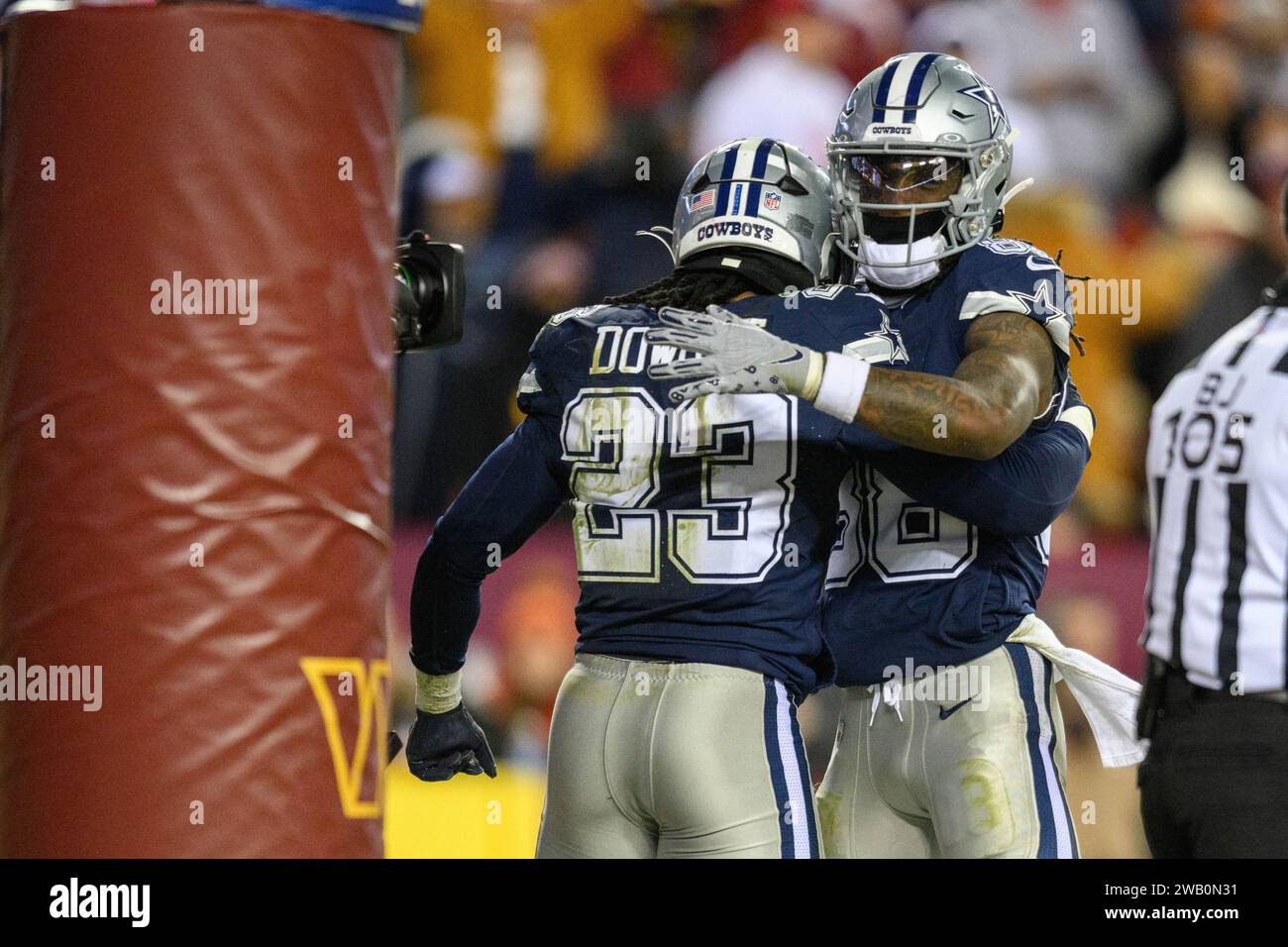 Landover, MD, USA. 07th Jan, 2024. Dallas Cowboys wide receiver CeeDee