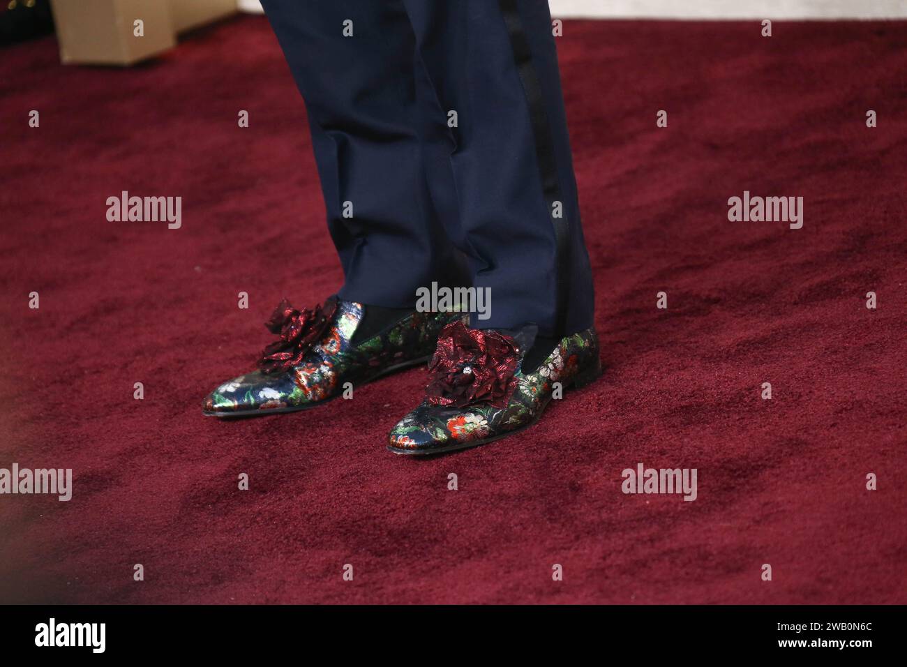 Christian Louboutin at the 81st Golden Globe Awards held at the Beverly ...