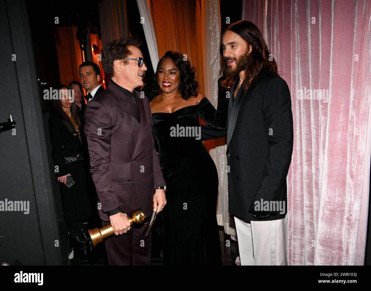 Robert downey jr and jared leto hi-res stock photography and images - Alamy
