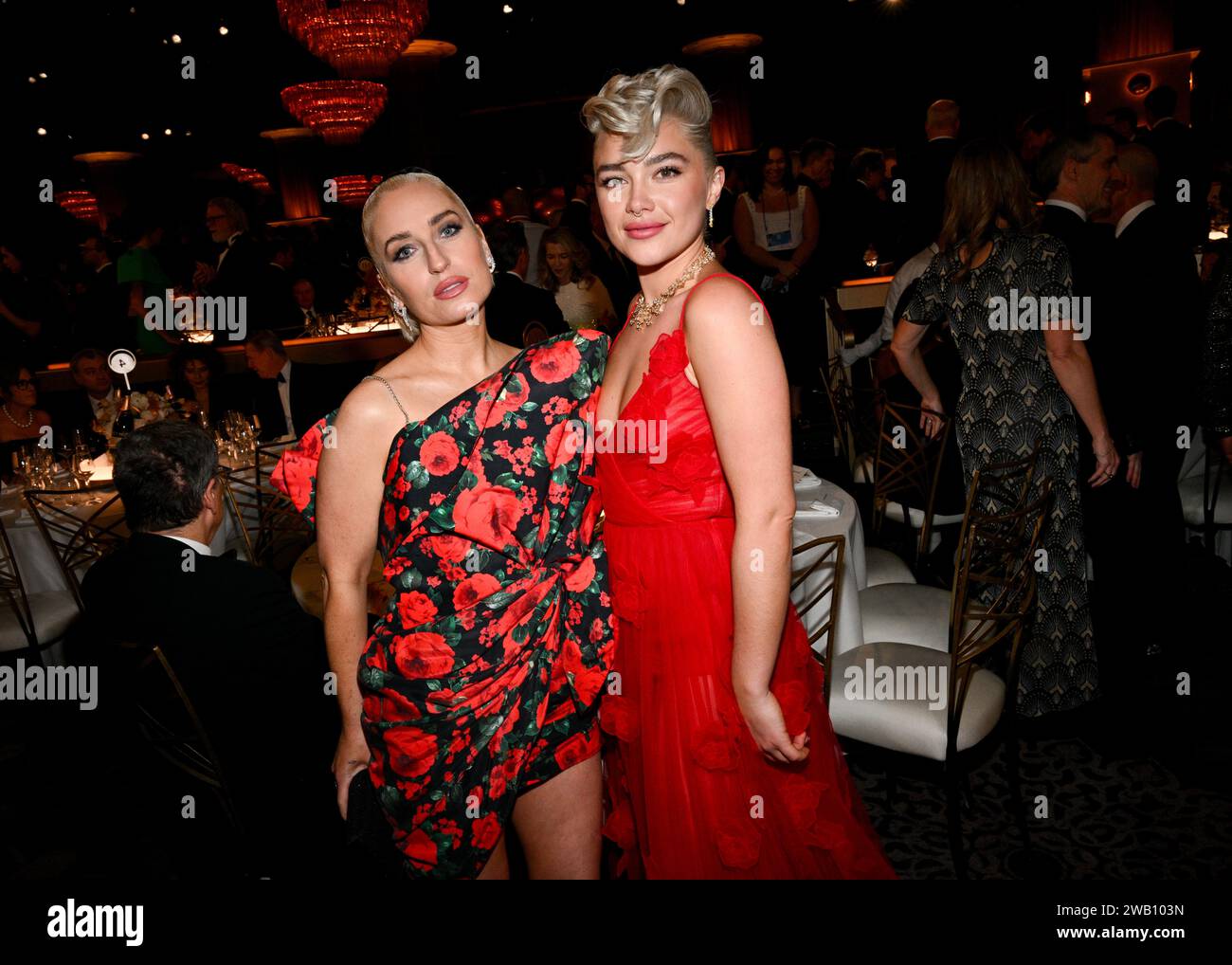 Beverly Hills, United States. 07th Jan, 2024. Zoe ListerJones and