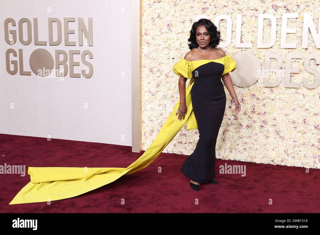Beverly Hills, United States. 07th Jan, 2024. Sheryl Lee Ralph at the 81st Golden Globe Awards held at the Beverly Hilton Hotel on January 7, 2024 in Beverly Hills, California. Credit: PMC/Alamy Live News Stock Photo