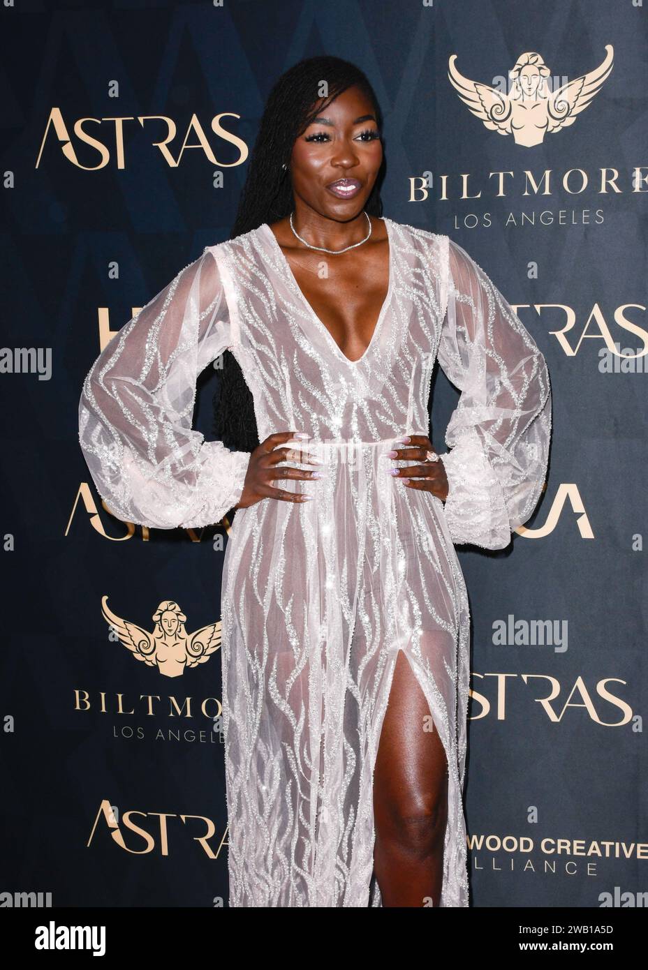 January 6, 2024, Los Angeles, California, USA: ABA ARTHUR attends