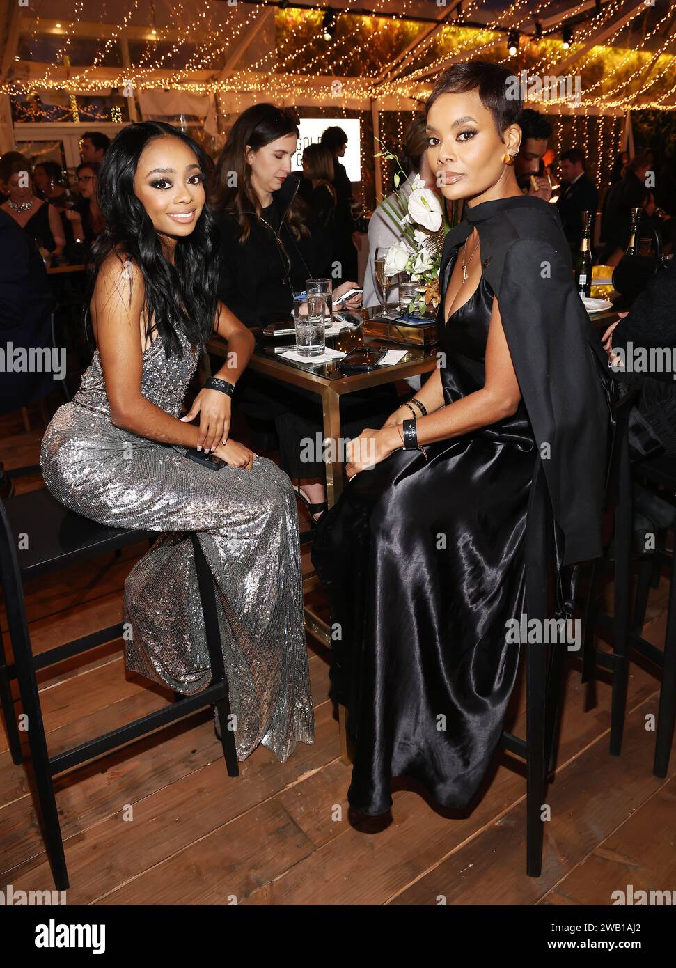 Beverly Hills, United States. 07th Jan, 2024. Skai Jackson and Kiya