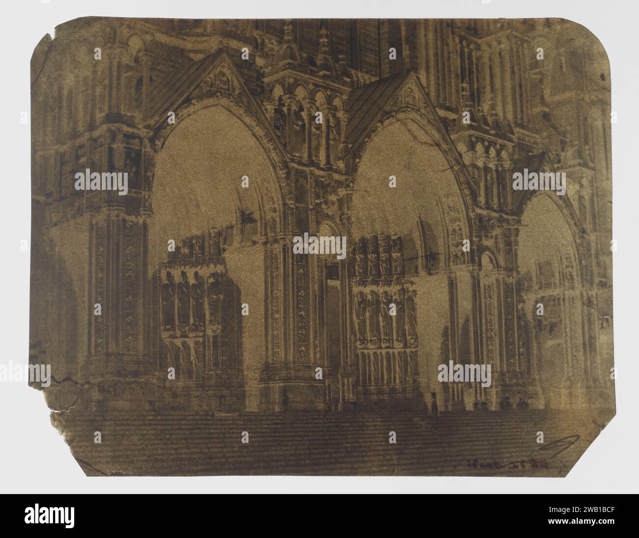 Portal on the south side of the Cathedral of Chartres, 1854 Chartres ...