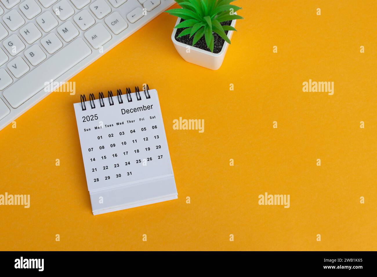 December 2025 Calendar Desktop Background