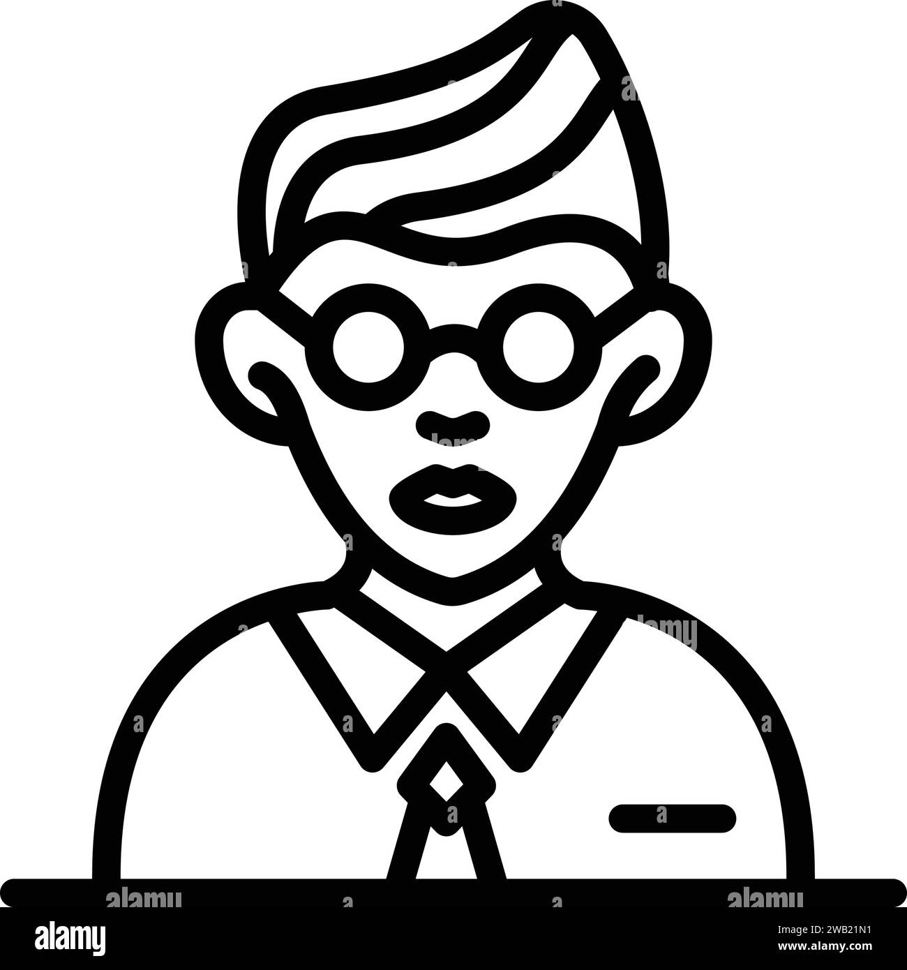 icon-for-students-pupil-stock-vector-image-art-alamy