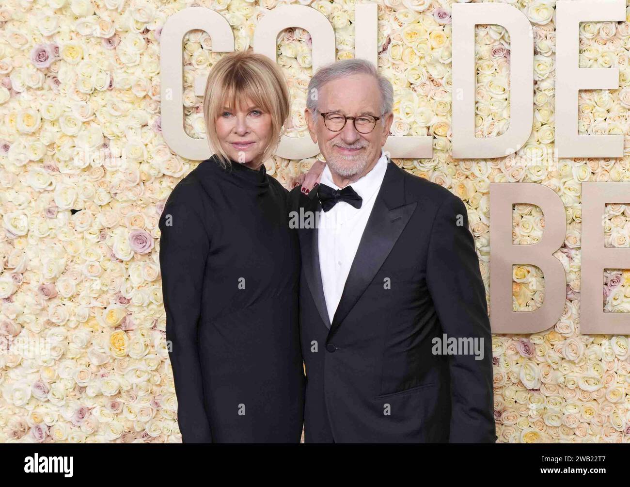 Los Angeles, USA. 07th Jan, 2025. Kate Capshaw and Steven Spielberg