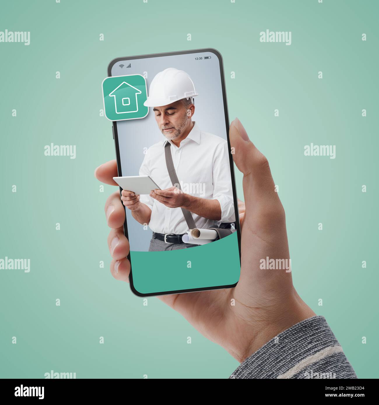 Engineer consultation hi-res stock photography and images - Alamy