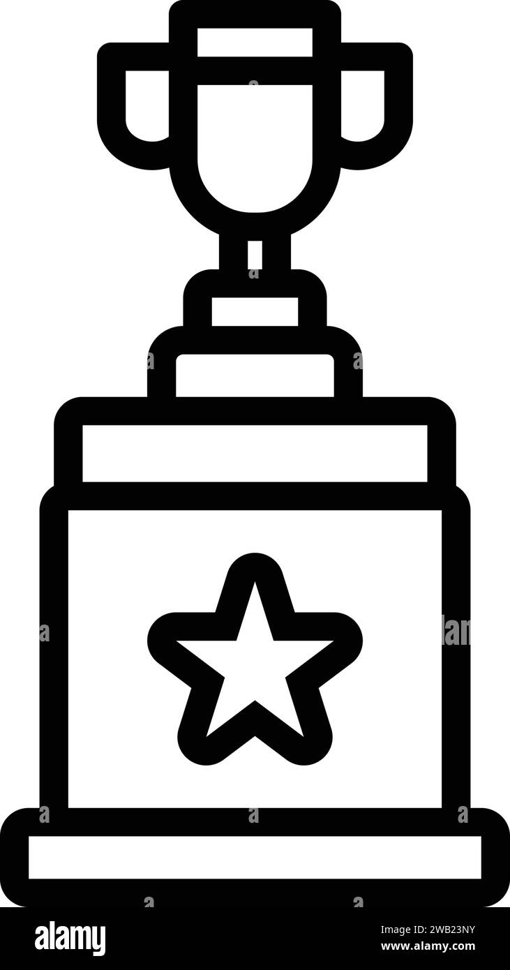 Icon for winner,award Stock Vector