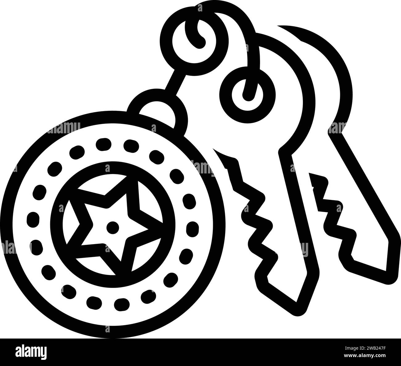 Icon for keyholder,safety Stock Vector Image & Art - Alamy