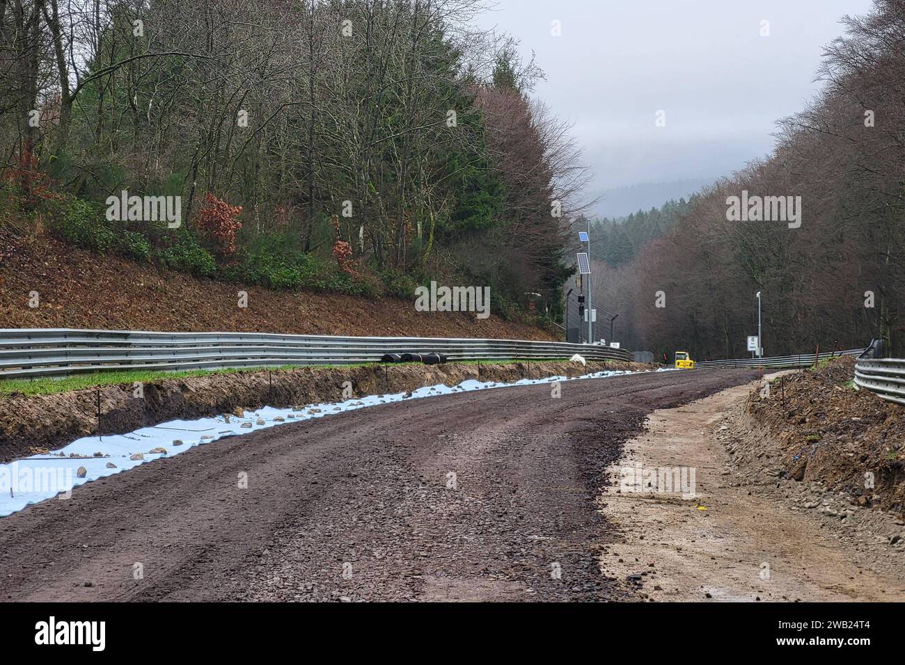 Nuerburg Rennstrecke Deutschland Rheinland Pfalz Nuerburgring Baumassnahme