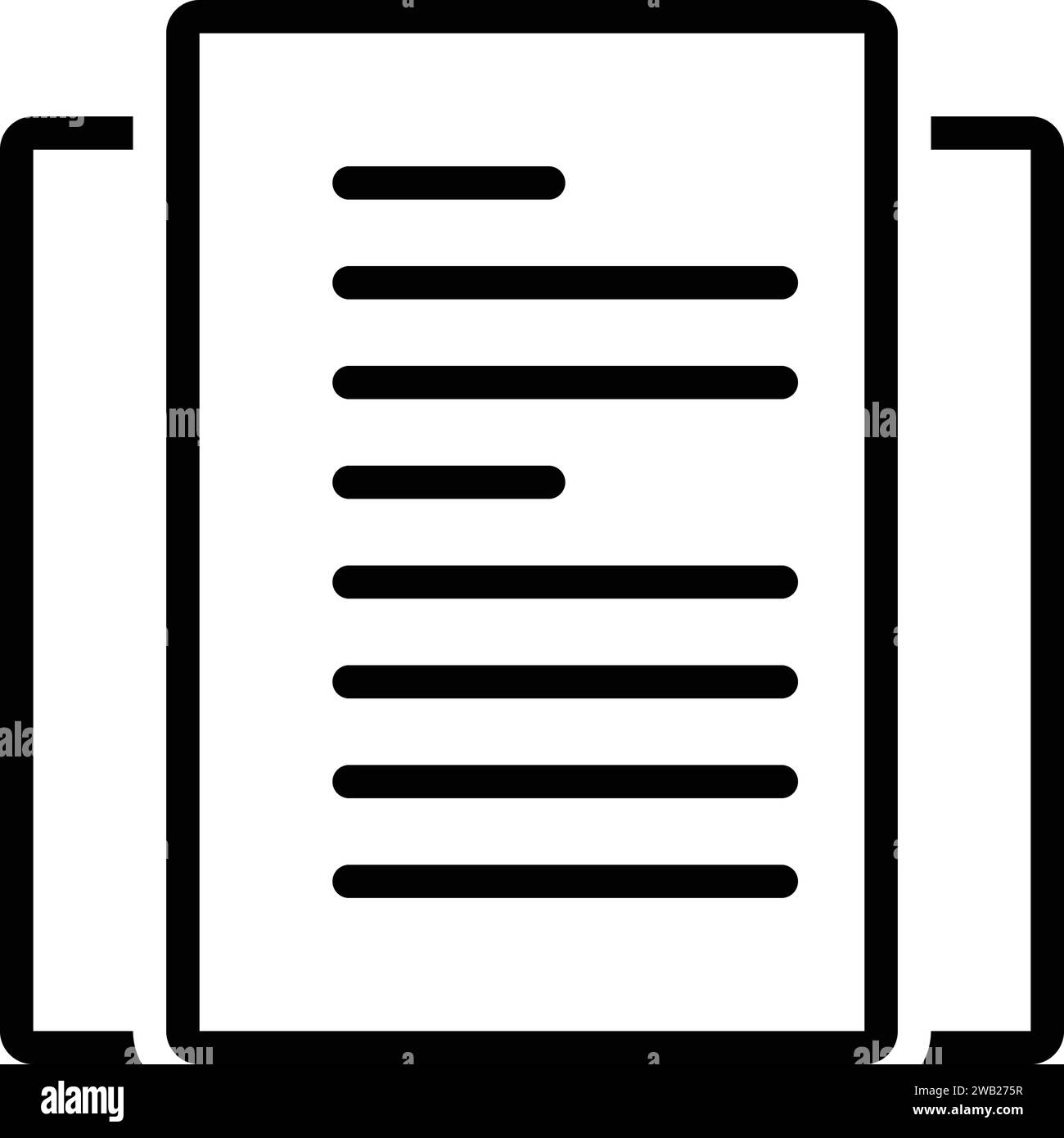 Icon story narrative Black and White Stock Photos & Images - Alamy
