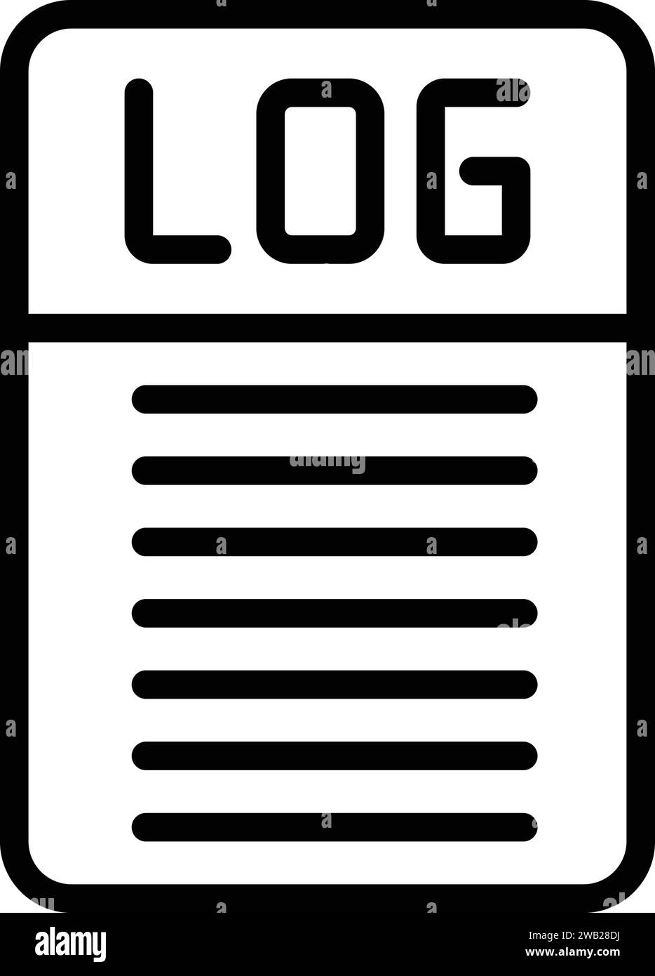 Icon for log,log in,register Stock Vector Image & Art Alamy