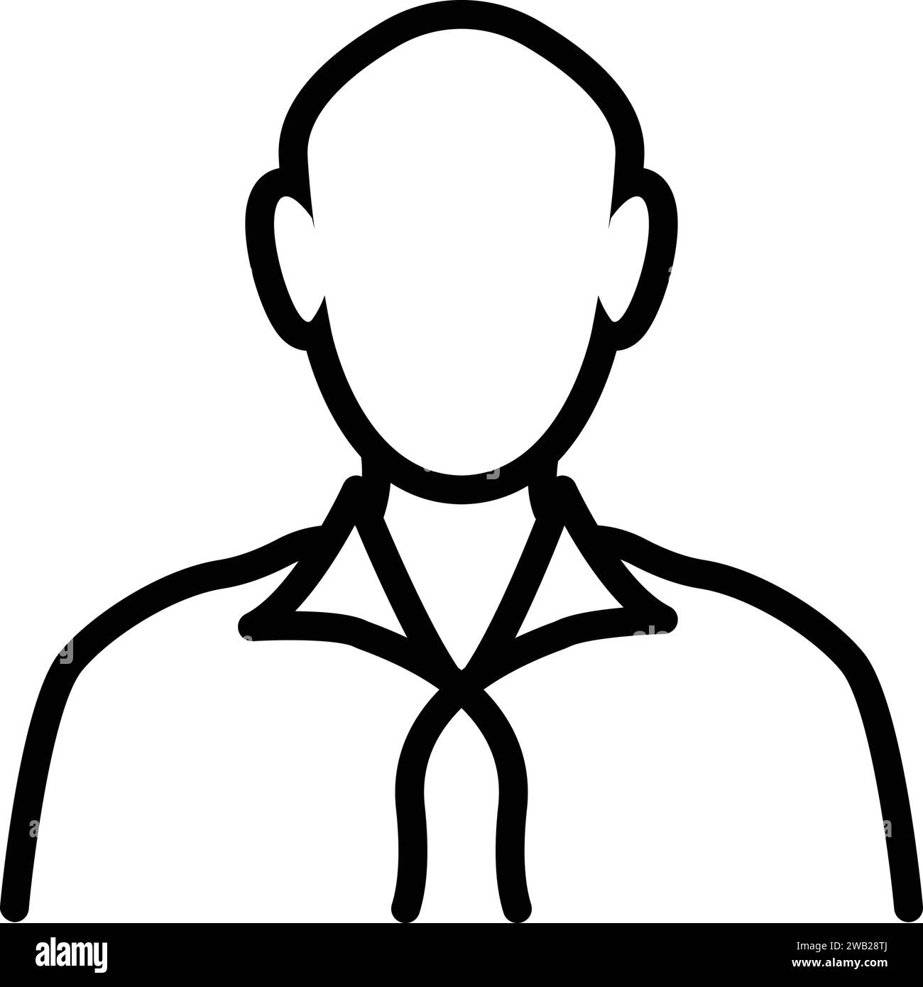 Icon for man,people Stock Vector