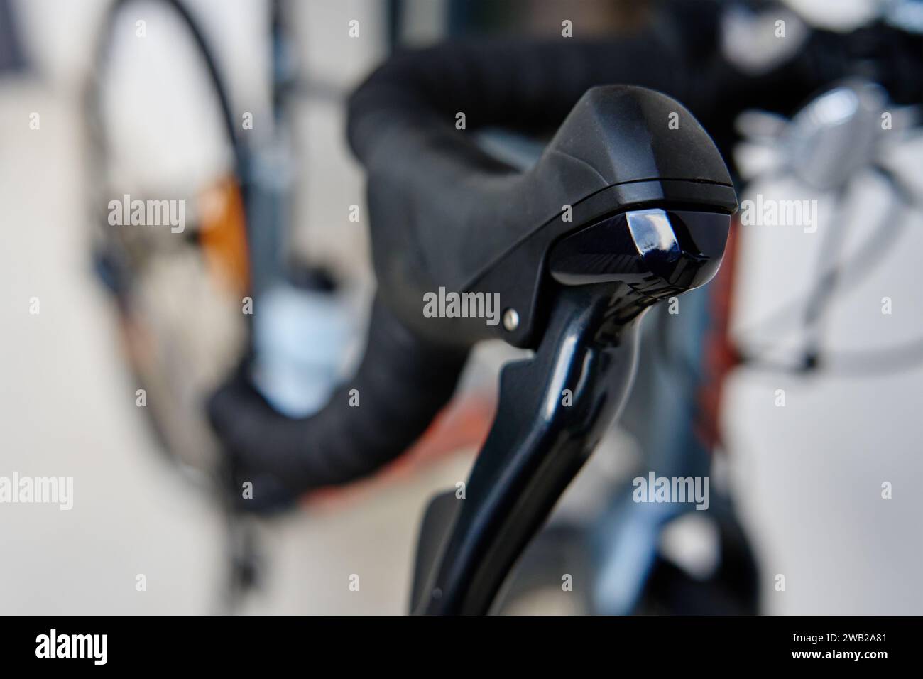 Race road bike handlebar with and shifter brake handle